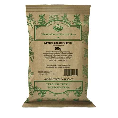 Herbária Orvosi citromfű levél (Melissae folium) 50 g - Natur Reform