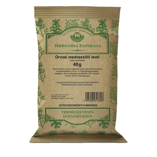 Herbária Orvosi medveszőlő levél (Uvae ursi folium) 40 g - Natur Reform