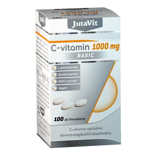 JutaVit C-vitamin 1000mg Basic -100 db – Natur Reform