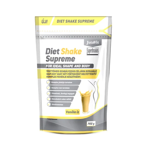 JutaVit Diet Shake Supreme Vanília íz 702 g – Natur Reform