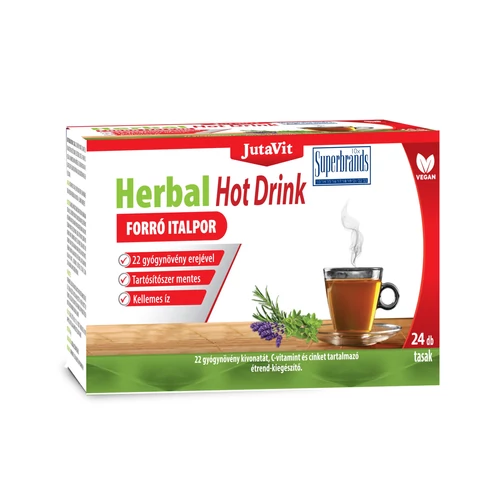 JutaVit Herbal Hot Drink Forró Italpor - 24 db – Natur Reform