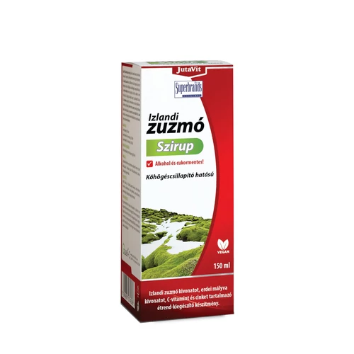 JutaVit Izlandi zuzmó szirup 150 ml  - Natur Reform