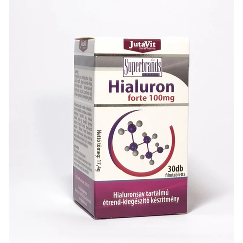 JutaVit Hialuron forte 100mg - 30 db – Natur Reform