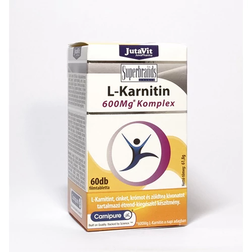 JutaVit L-Karnitin 600mg komplex - 60 db - Natur Reform