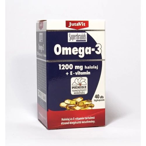 JutaVit Omega-3-pro Halolaj 1200mg - 100 db - Natur Reform