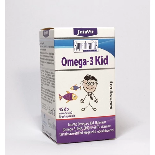 JutaVit Omega-3 Kid - 45 db – Natur Reform