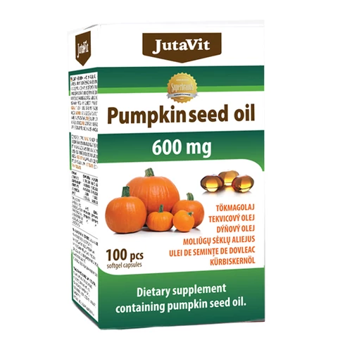 JutaVit Tökmagolaj 600mg kapszula - 100 db - Natur Reform