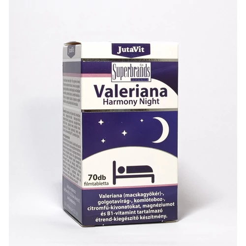 JutaVit Valeriana Harmony Night - 70 db - Natur Reform