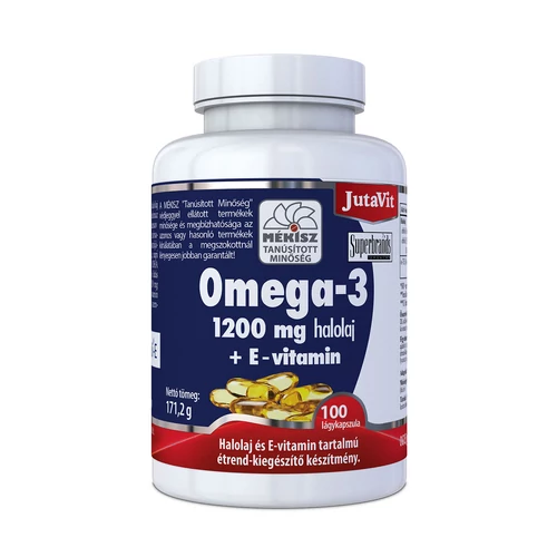 JutaVit Omega-3-pro Halolaj 1200mg - 100 db - Natur Reform