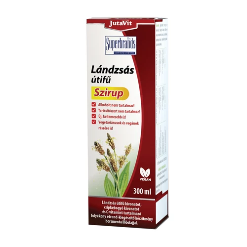 JutaVit Lándzsás útifű szirup 300 ml - Natur Reform