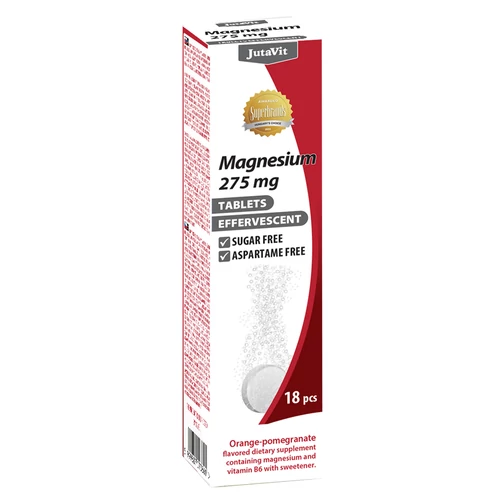 JutaVit Magnézium pezsgőtabletta 275mg - 16 db - Natur Reform