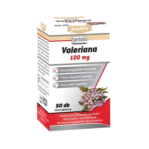 JutaVit Valeriana 100mg tabletta - 50+10 db - Natur Reform