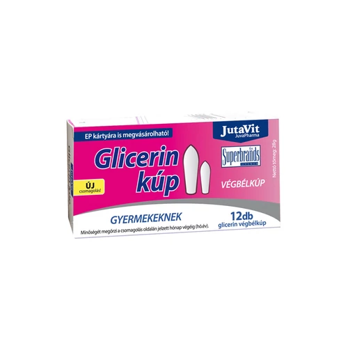 JutaVit Glicerin kúp gyermekeknek - 12 db – Natur Reform