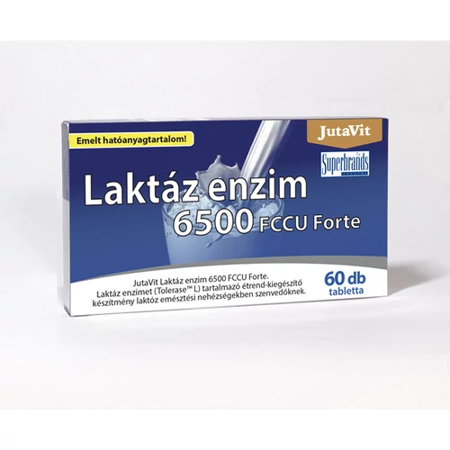 JutaVit Laktáz enzim 6500 FCCU Forte - 60 db É-K. - Natur Reform