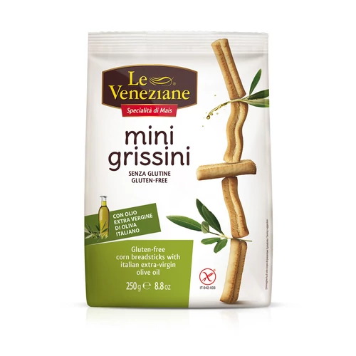 Le Veneziane gluténmentes mini grissini 250 g – Natur Reform