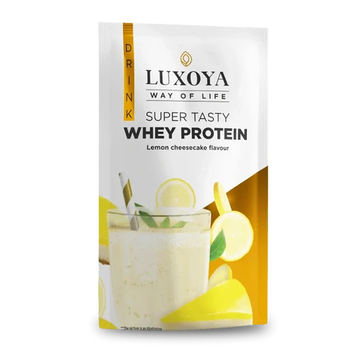 LUXOYA Tejsavó koncentrátum italpor 30 g - Citromos sajttorta ízű
