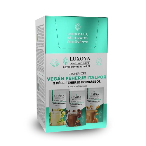 LUXOYA Vegán Prémium Fehérjék Kóstoló csomag
