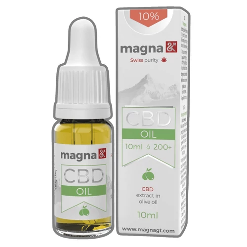 Magna G&amp;T 10% CBD Olaj 1000mg - 10ml – Natur Reform