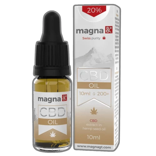 Magna G&amp;T 20% CBD Olaj 2000mg - 10ml – Natur Reform