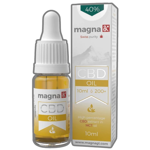 Magna G&amp;T 40% CBD Olaj 4000mg - 10ml – Natur Reform