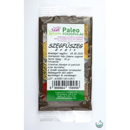 Szafi Reform paleo őrölt szegfűszeg 30 g