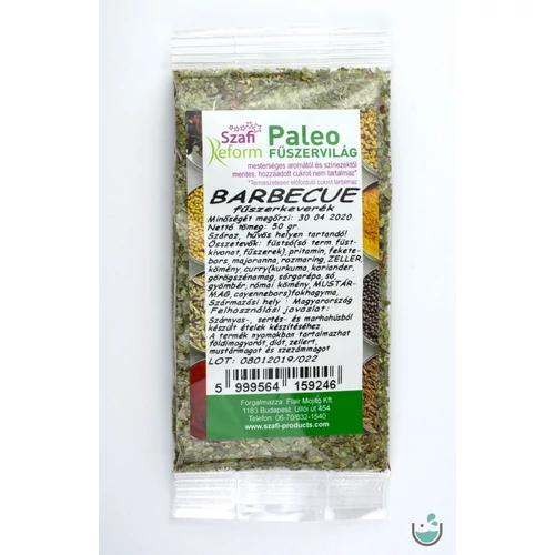 Szafi Reform paleo barbecue fűszerkeverék 50 g