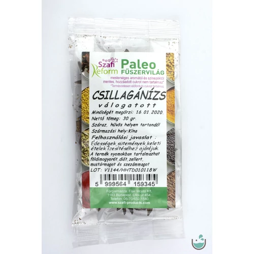 Szafi Reform paleo egész csillagánizs 30 g