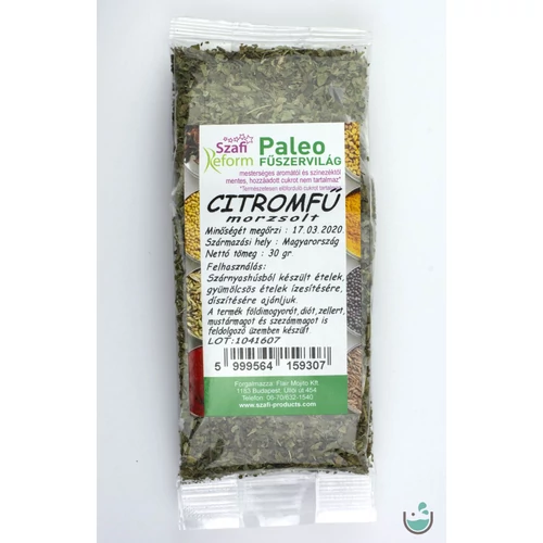 Szafi Reform paleo morzsolt citromfű 30 g