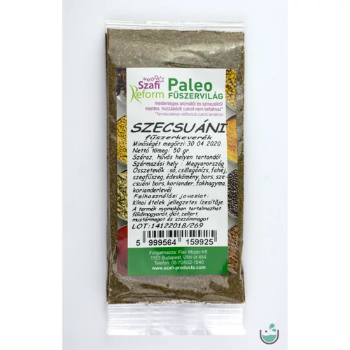 Szafi Reform paleo szecsuáni fűszerkeverék 50 g