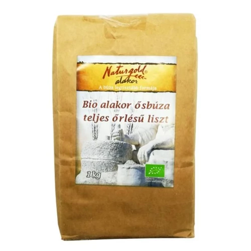 NaturGold Bio alakor ősbúza teljes őrlésű liszt 1 kg - Natur Reform