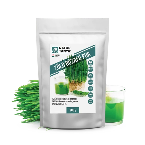 Natur Tanya® Vegán zöld búzafű por 200 g - Natur Reform