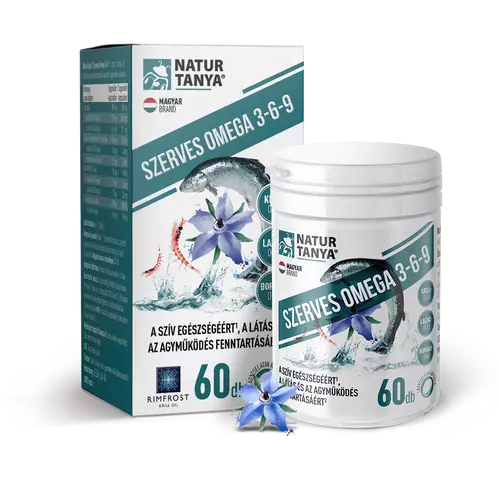 Natur Tanya® Szerves Omega 3-6-9 60 db – Natur Reform