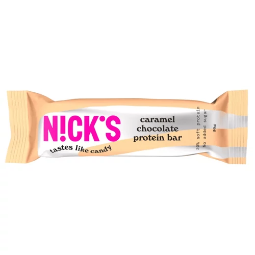 Nick's Caramel chocolate proteinszelet 50 g - Natur Reform