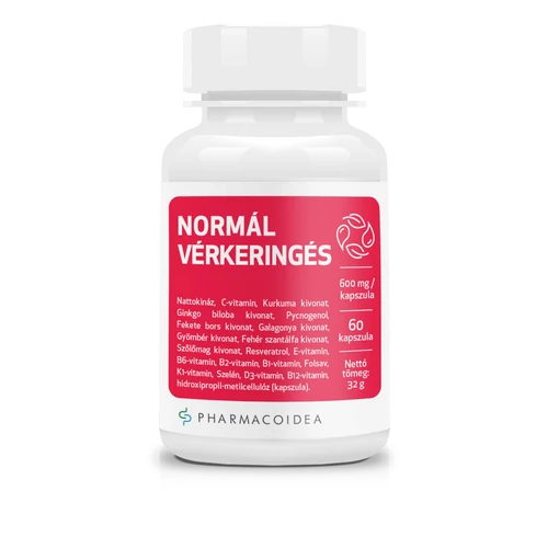Pharmacoidea Normál vérkeringés extra - 60 db  - Natur Reform
