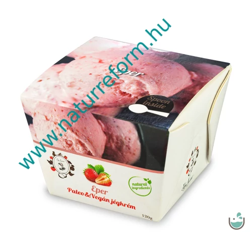 ALL IN natural food Eper jégkrém 120 g – Natur Reform