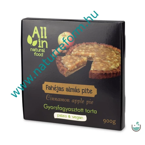 ALL IN natural food Fahéjas almás pite 900 g – Natur Reform