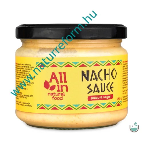 ALL IN natural food Natúr nacho sauce 250 g – Natur Reform