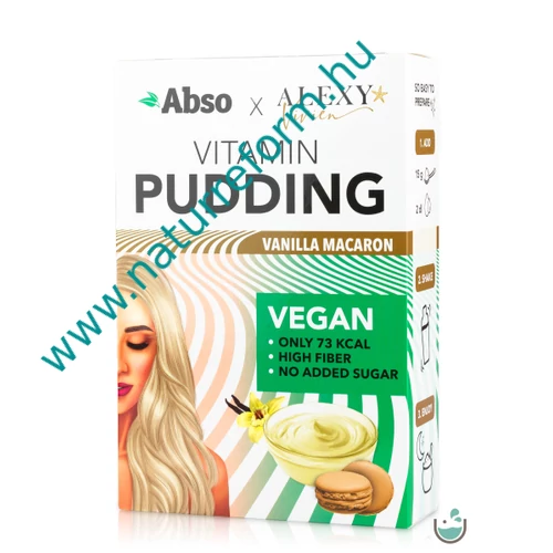 Abso x Alexy Vivien ESTI Vitamin Pudding 450 g - Vanília macaron