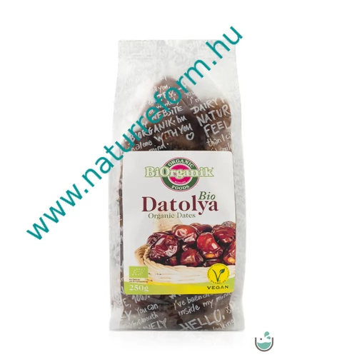 BiOrganik Bio Aszalt Datolya 250 g – Natur Reform