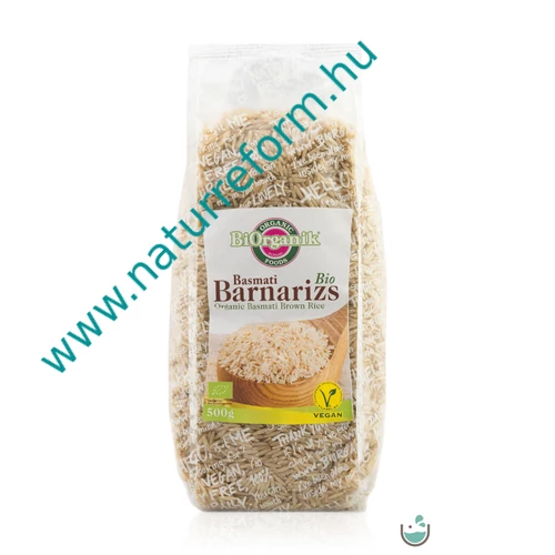 BiOrganik Bio Basmati Barnarizs 500 g – Natur Reform