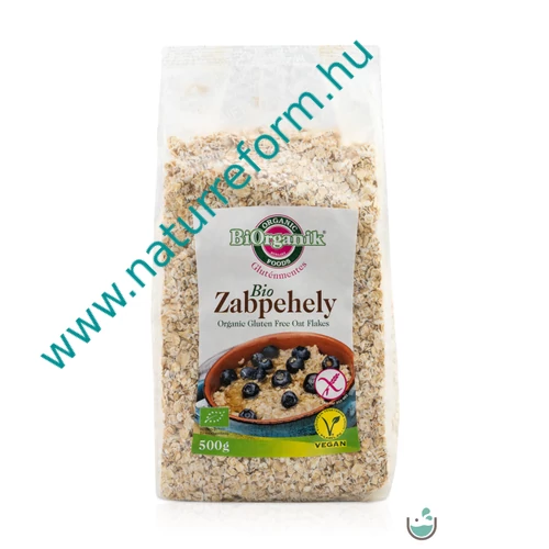 BiOrganik Bio Gluténmentes Zabpehely 500 g – Natur Reform