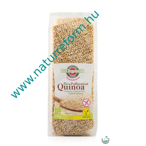 BiOrganik Bio Puffasztott Quinoa 100 g – Natur Reform