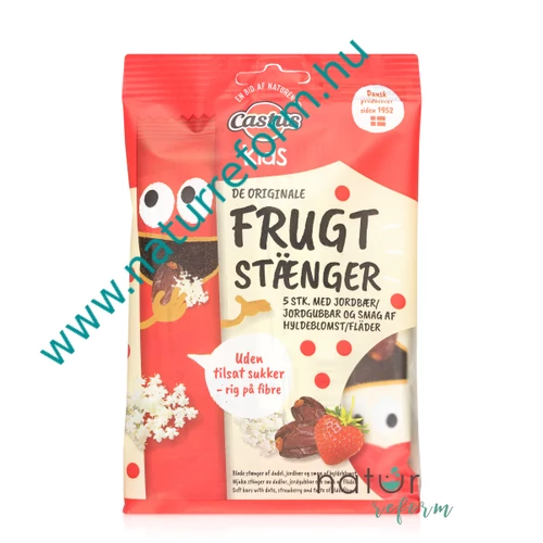 Castus Epres-bodzás gyümölcsszelet csomag 5 x 20 g - Natur Reform