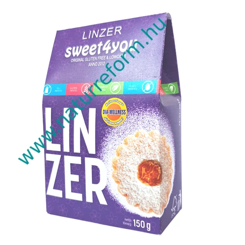 DIa-Wellness Gluténmentes Linzer 150 g – Natur Reform