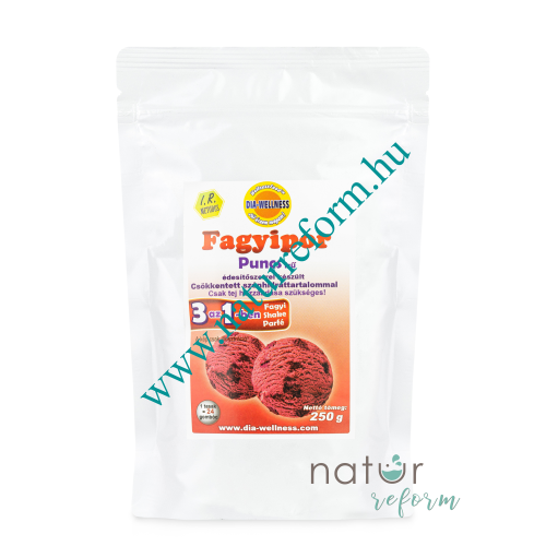 Dia-Wellness Puncs ízű fagyipor 250 g – Natur Reform