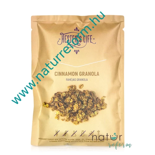 Hester’s life cinnamon granola – fahéjas granola 60 g - Natur Reform