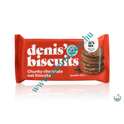 It’s us Denis’ Gluténmentes keksz zabpehellyel és csokoládéval 50 g – Natur Reform