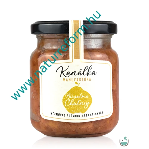Kanálka Birsalma chutney gyömbérrel 195 g – Natur Reform