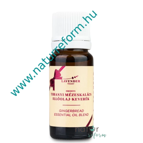 Lavender Tihany Eredeti Tihanyi Mézeskalács Illóolaj-keverék 10 ml– Natur Reform