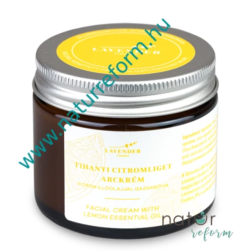 Lavender Tihany Tihanyi Citromliget Arckrém 60 ml – Natur Reform
